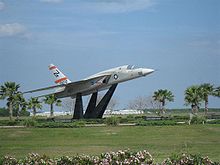 Airplane Picture - RA-5C Vigilante, BuNo 156632, on display at Orlando Sanford International Airport (formerly NAS Sanford) in late March 2008
