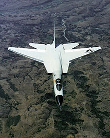 Airplane Picture - An overhead aerial view of an RA-5C Vigilante aircraft.