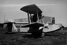 Airplane Picture - Supermarine Walrus, seaplane training flight of RNZAF, (circa 1944/1945)