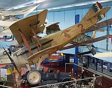 Airplane Picture - An original SPAD S.VII at the Musee de l'Air, once flown by Georges Guynemer in World War I