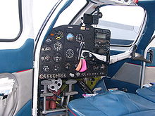 Airplane Picture - Republic RC-3 Seabee instrument panel and cockpit