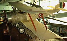 Airplane Picture - Sopwith No. 556 on display in the Musee de l'Air et de l'Espace at Paris le Bourget