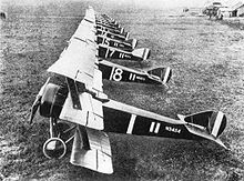 Airplane Picture - Triplanes of No. 1 Naval Squadron at Bailleul, France