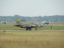 Airplane Picture - Ukrainian Su-25UB