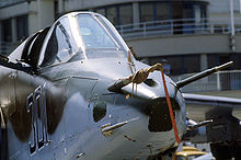 Airplane Picture - Nose view of the Su-25