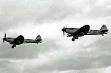 Airplane Picture - Operational Seafire F.47s of 1833 Squadron RNVR in May 1953