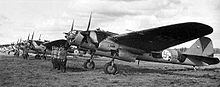 Airplane Picture - Tupolev SBs of the Finnish Air Force lined up.