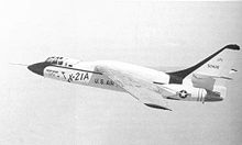 Airplane Picture - X-21A in testing