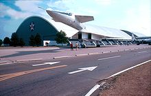 Airplane Picture - XB-70 at Wright-Patterson Air Force Base, c. 1988