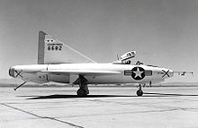 Airplane Picture - The XF-92A at Edwards Air Force Base, 1952