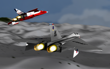 Airplane Picture - Artist's impression of F-108 assigned to Elmendorf AFB as an interceptor aircraft