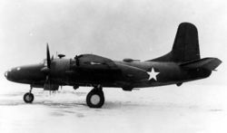 Airplane Picture - Side view of the North American XB-28.