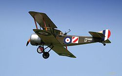 Airplane Picture - A replica Sopwith 1 Strutter flying at a 2006 air show