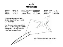 Airplane Picture: A-11 design (March 1959)