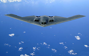 Warbird Picture - A USAF B-2 Spirit in flight