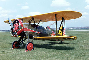 Warbird Picture - Boeing P-12E at the National Museum of the United States Air Force, in markings of 6th Pursuit Squadron, 18th PG, Wheeler Field, Hawaii