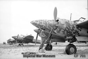 Airplane Picture - Ki-45 Toryu fighters captured at Kallang Airfield during the liberation of Singapore