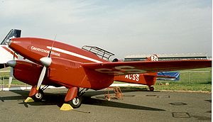 Warbird Picture - G-ACSS Grosvenor House on display at the Farnborough Air Show in September 1988