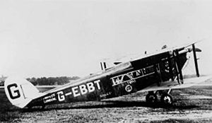 Warbird picture - De Havilland DH.34
