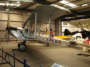 Warbird Picture - Airworthy DH.51, G-EBIR, at the Shuttleworth Collection