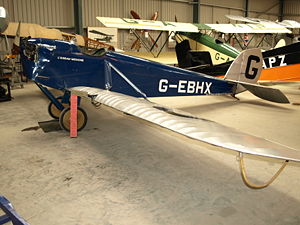 Warbird Picture - DH.53, G-EBHX, at the Shuttleworth Collection