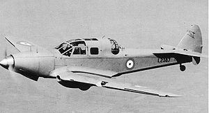 Warbird Picture - Prototype DH.93 in flight c. 1937