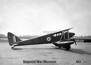 Warbird Picture - R.A.F de Havilland DH.90 Dragonfly AW164 (ex-G-AEDK) at R.A.F Gosport