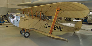 Warbird Picture - Hawker Cygnet G-EBMB at RAF Museum, Cosford