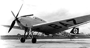 Warbird Picture - Ju 49 with the L88a engine, the latter recognisable by its exhaust stack