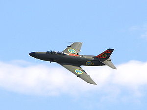 Warbird Picture - A Saab 32 at Kristianstad Airshow 2006