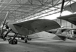 Warbird Picture - 1912 Nieuport IVG displayed in the Flygvapenmuseum at Malmen near Linkoping, Sweden.