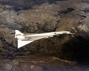 Warbird Picture - XB-70 of Dryden Flight Research Center in 1968