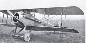 Warbird Picture - British-buit SPAD SVII of the RFC