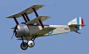 Warbird Picture - Triplane replica G-BWRA