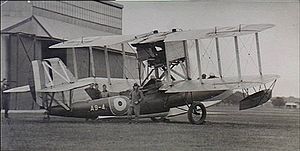 Warbird Picture - Australian Seagull III at RAAF Base Richmond circa. 1928