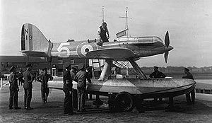 Warbird Picture - Flt Lt O E Worsley and the S5