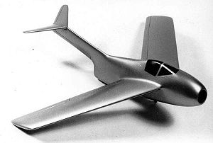 Warbird Picture - Wind tunnel model