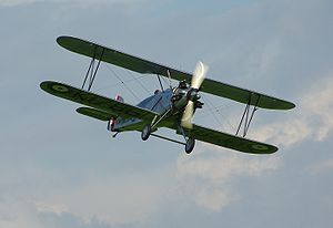 Warbird Picture - Shuttleworth's Tomtit G-AFTA at Old Warden