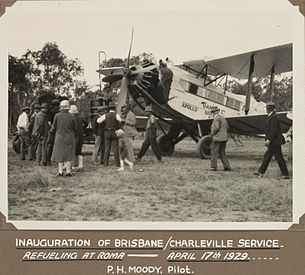 Airplane Picture - Inauguration of DH.61