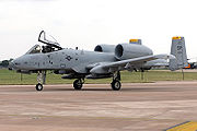 Airplane Pictures - USAF Thunderbolt taxiing