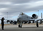 Airplane Pictures - A new A-10C arrives at Davis-Monthan AFB, 29 November 2006