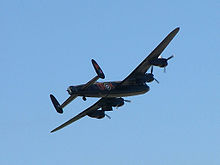 Warbird Picture - Battle of Britain Memorial Flight Lancaster at RIAT 2005