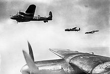 Warbird Picture - Avro Lancasters of No. 50 Squadron (No. 5 Group), based at Skellingthorpe, Lincolnshire, UK