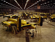 Airplane Pictures - Mitchell production in Kansas City in 1942