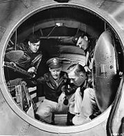 Airplane Pictures - Interior photo of the rear pressurized cabin of the B-29 Superfortress, June 1944