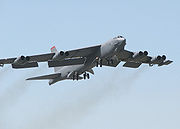 airplane pictures - Boeing B-52H taking off