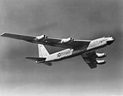 airplane pictures - The YB-52 prototype with the bubble canopy similar to that of the B-47