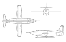 Airplane Picture - Three view diagram