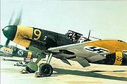 Airplane Pictures - Finnish Bf 109G-2 at Malmi Airport in 1943