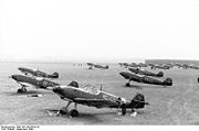 Airplane Pictures - Bf 109Cs of 1/JG 137, August/September 1939